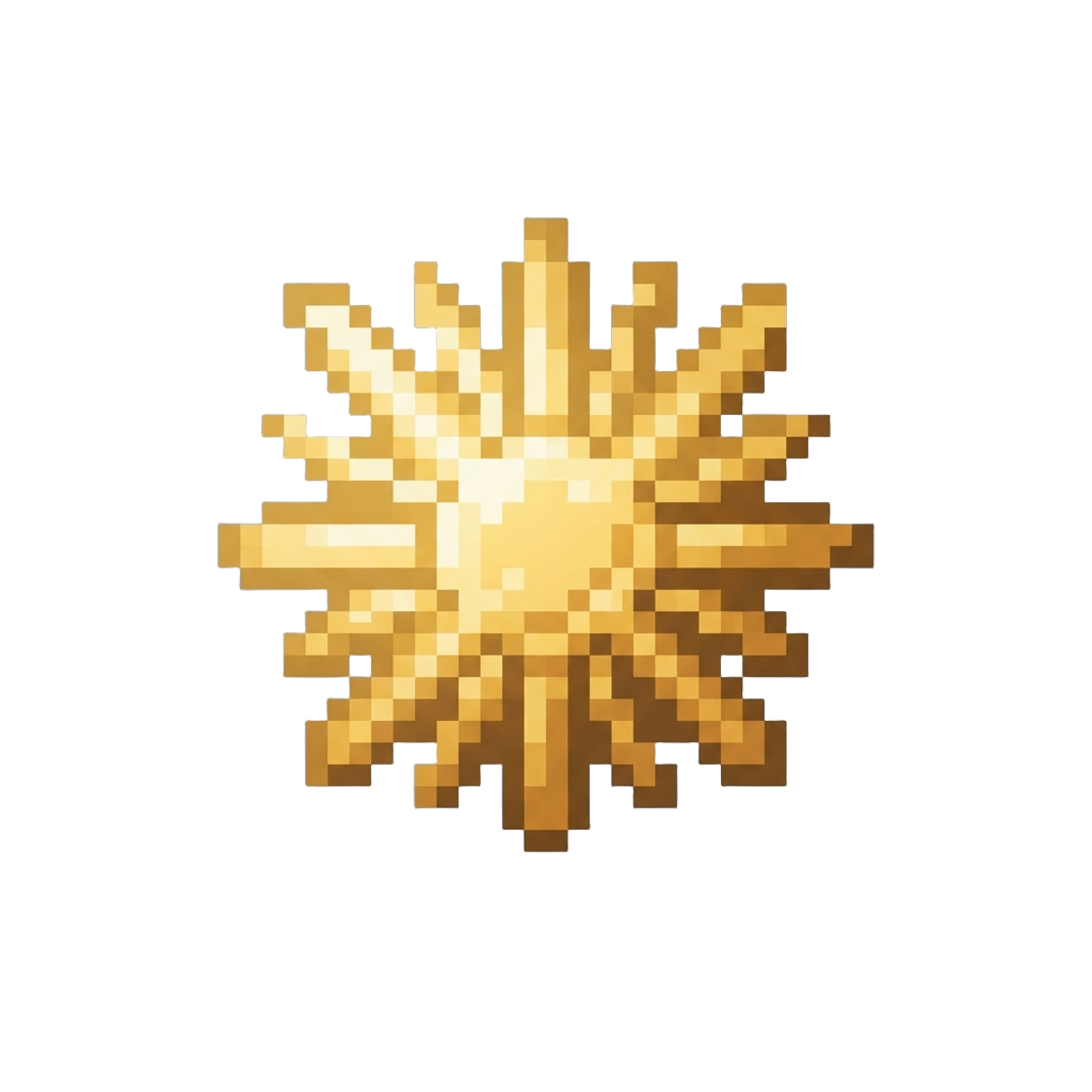 Golden Radiant Aura Bursts and Cosmic Light Rays
