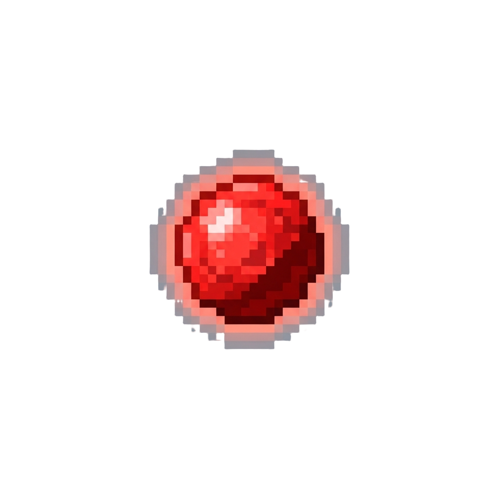 Bouncing Bright Red Laser Spot