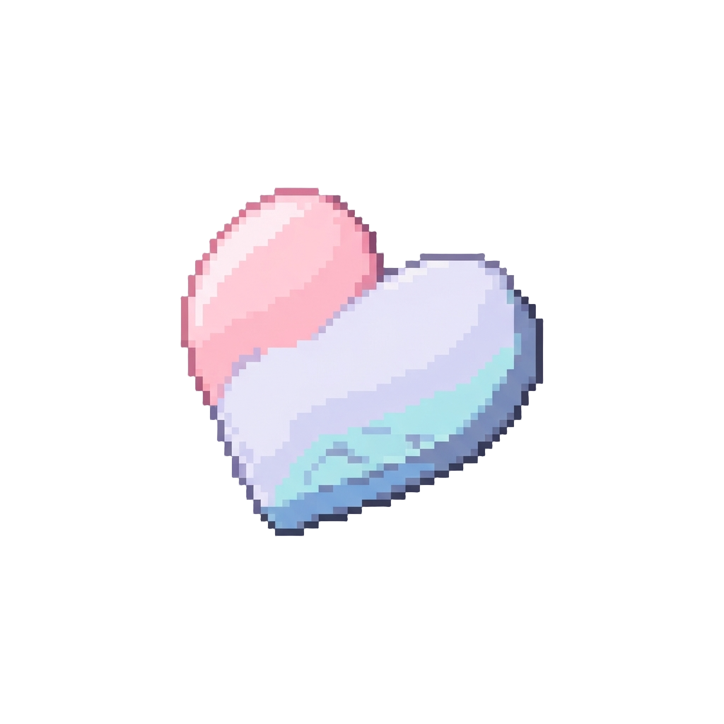 Pastel Heart-shaped Paper Confetti