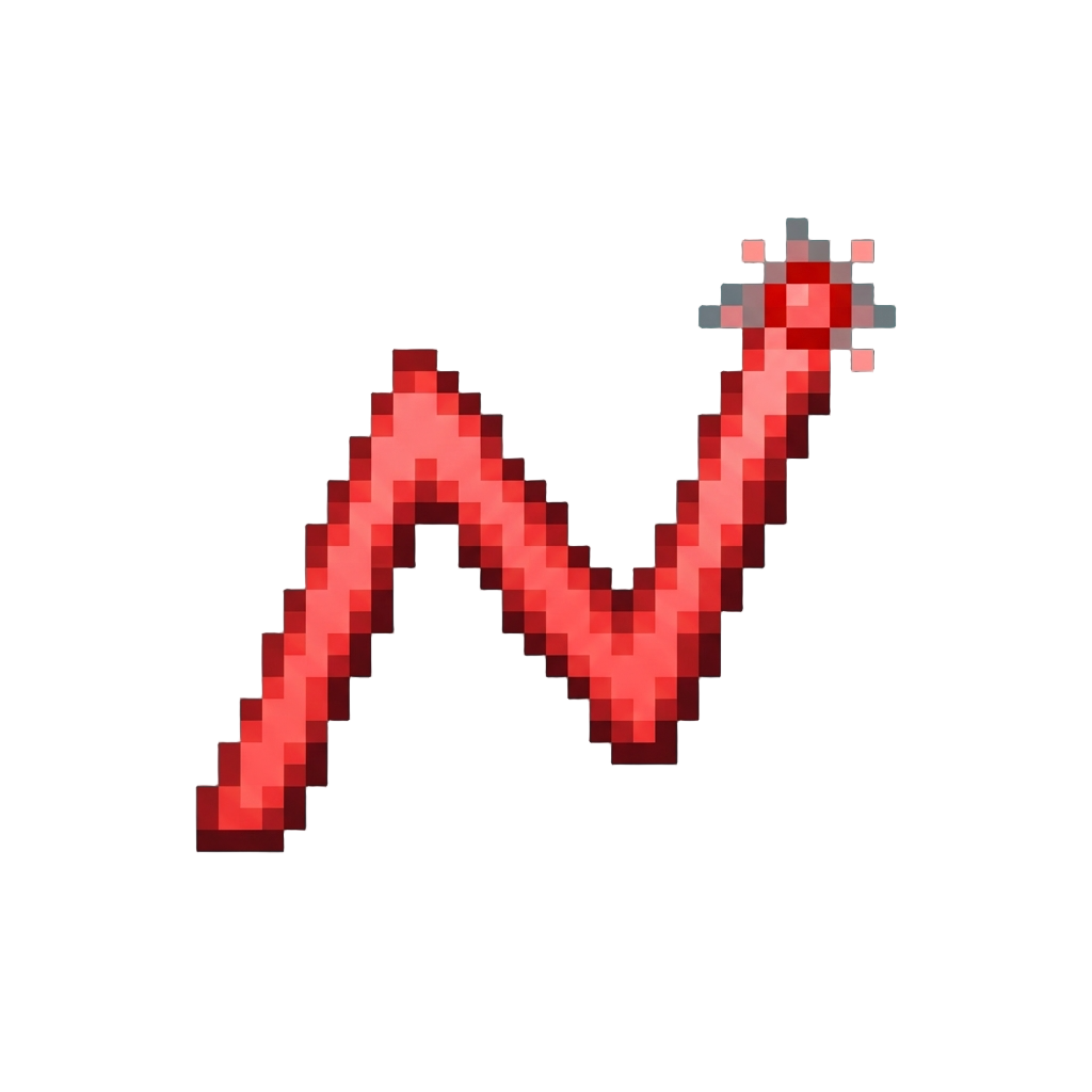 Zigzagging Red Laser Dot