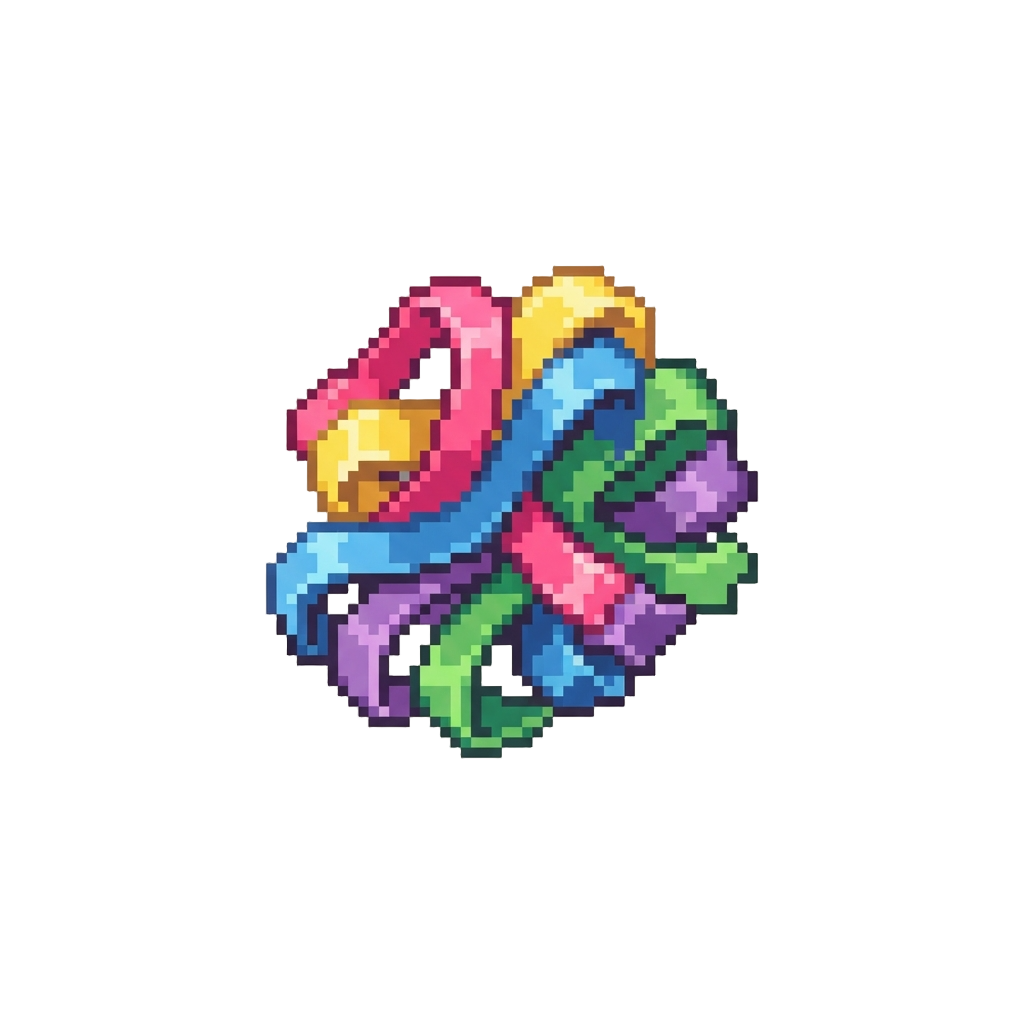 Vibrant Party Ribbon Shreds