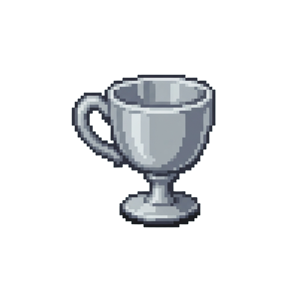 A Miniature Silver Cup