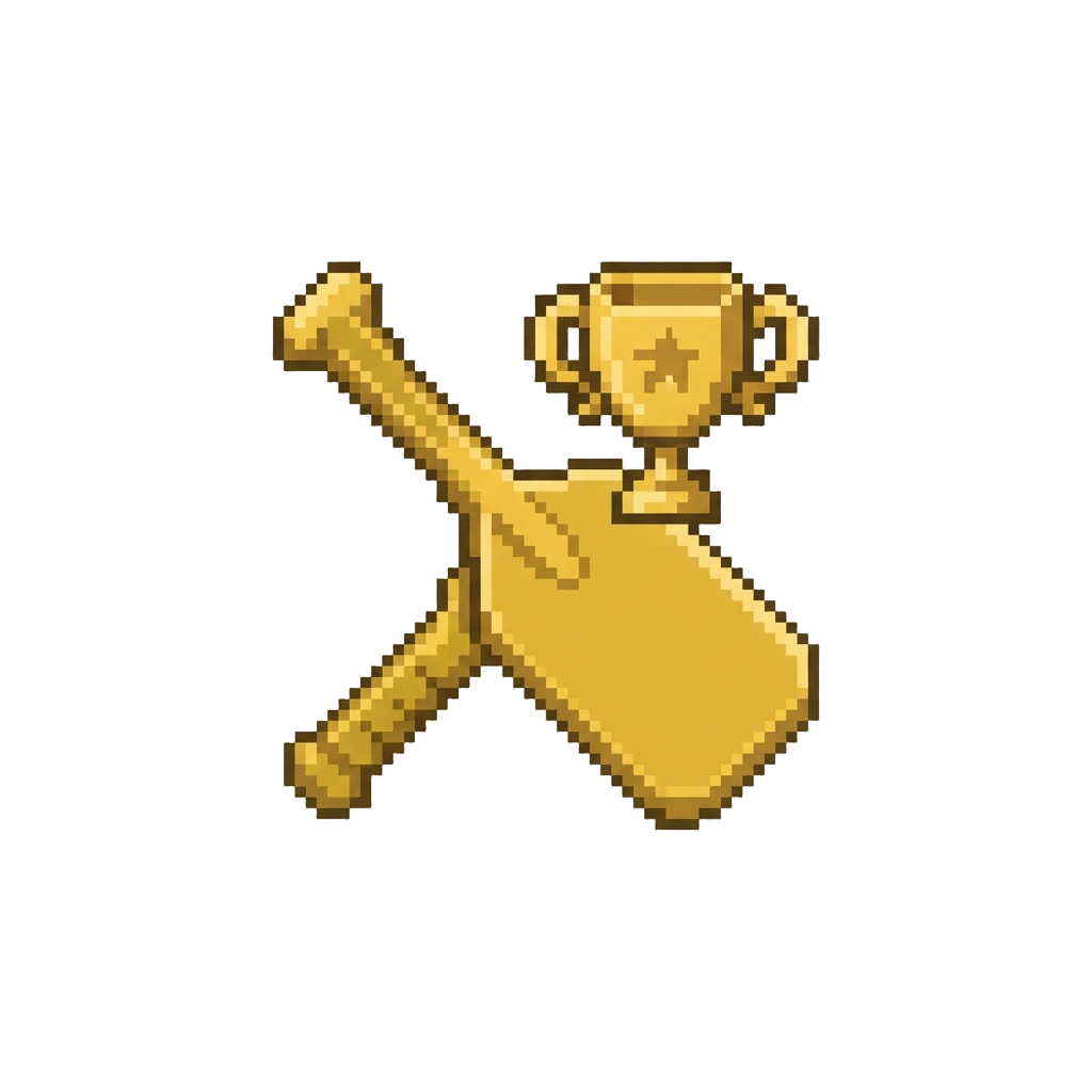 A Golden Trophy Paddle