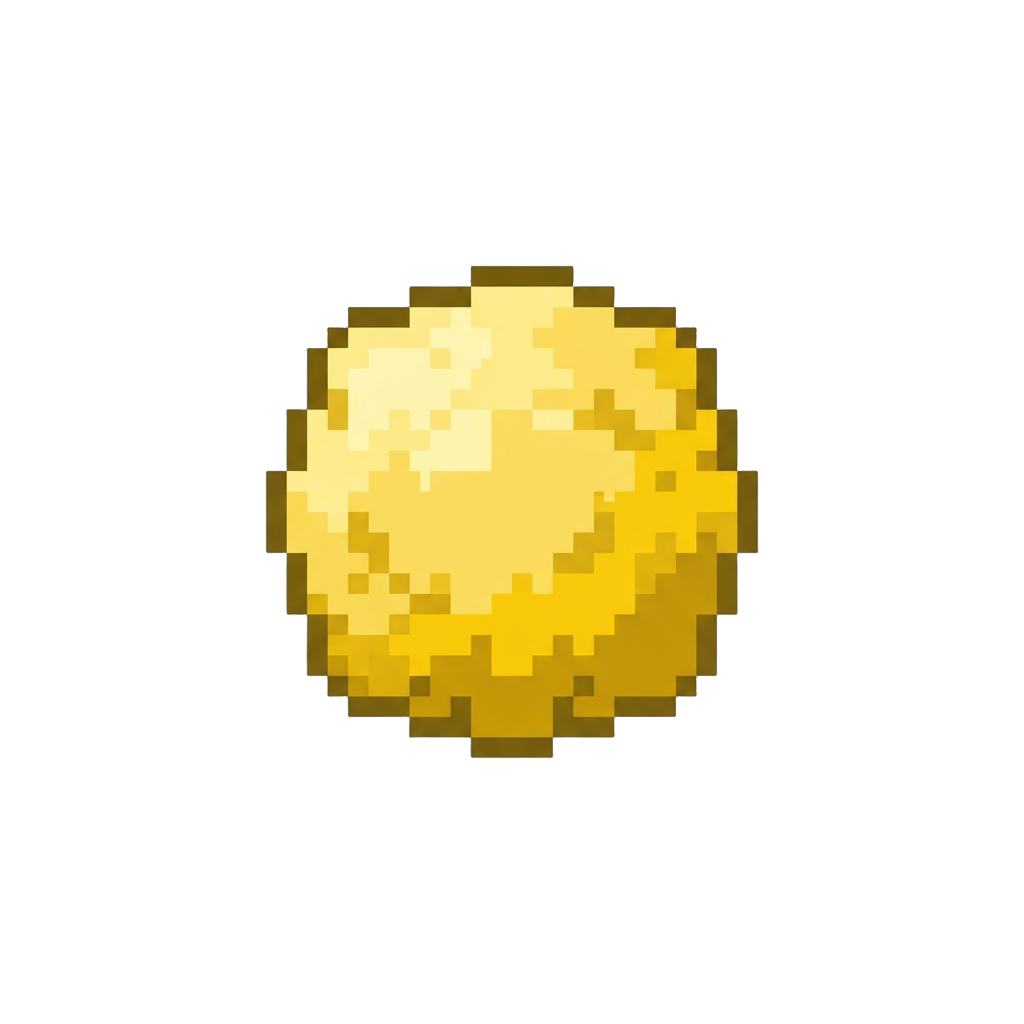 A Basic Yellow Dust Puff