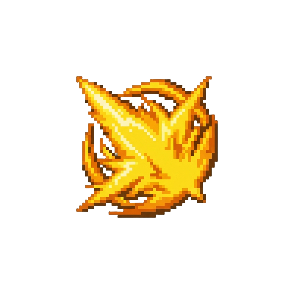 A Bright Yellow Kinetic Sonic Boom