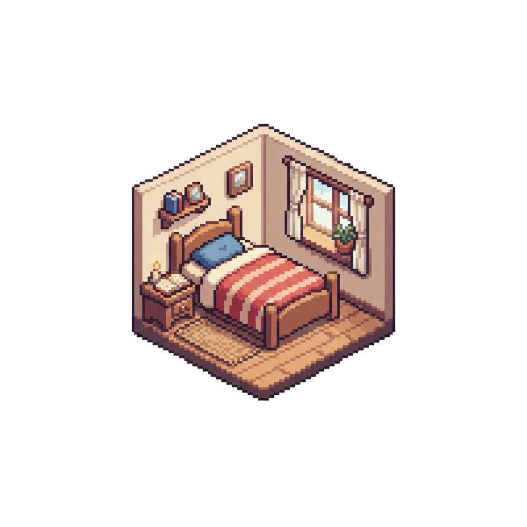 A Bright Cozy Bedroom