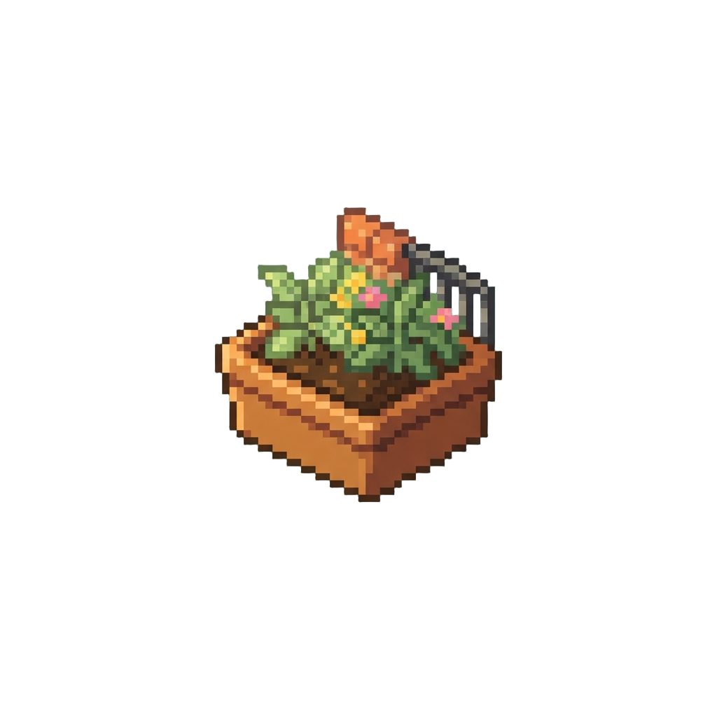 A Golden Hour Rooftop Garden