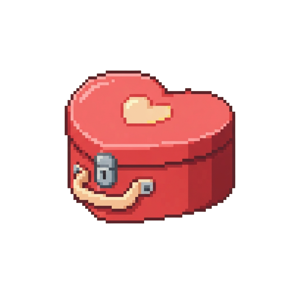 A Cute Heart-shaped Lunchbox