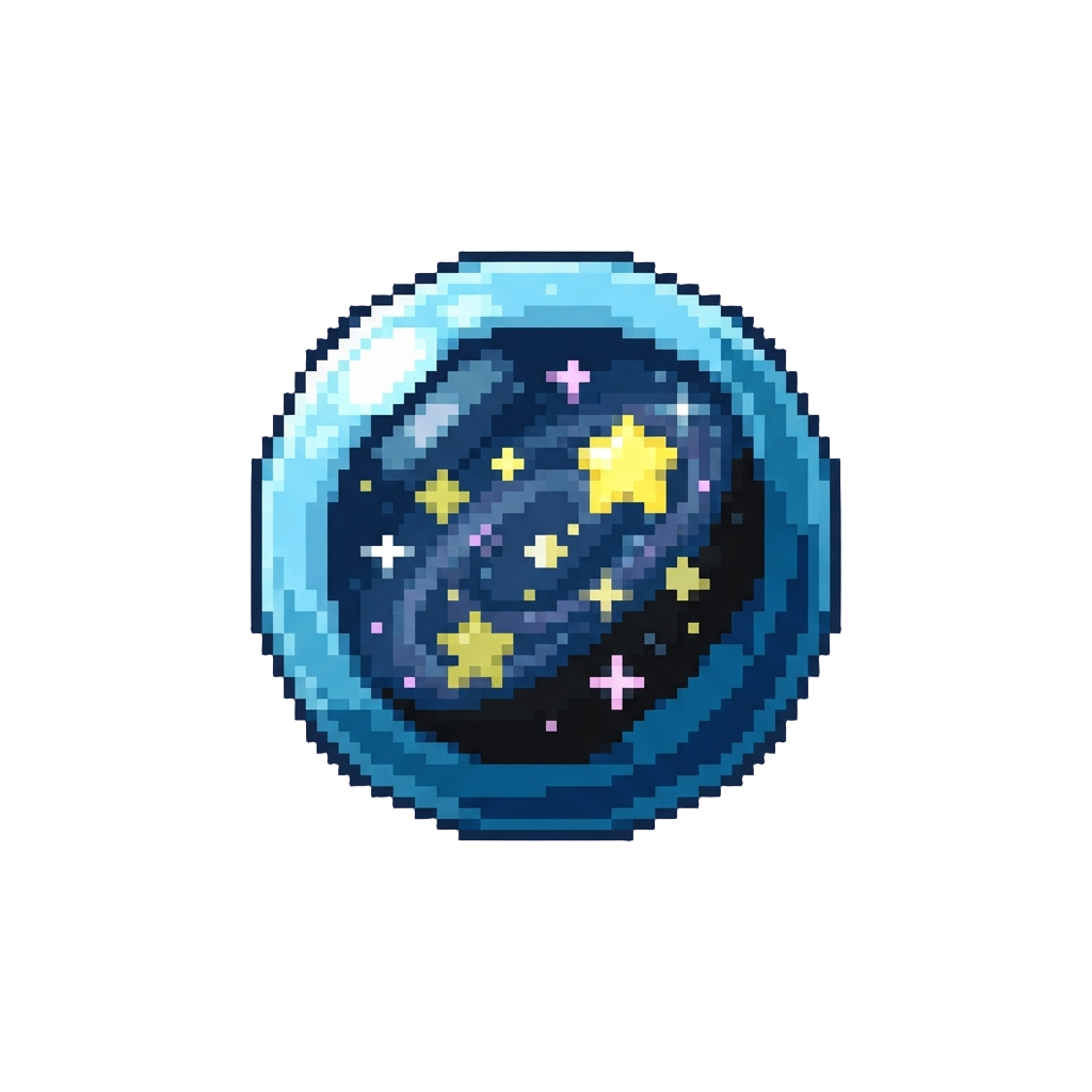 A Shimmering Star-filled Bubble
