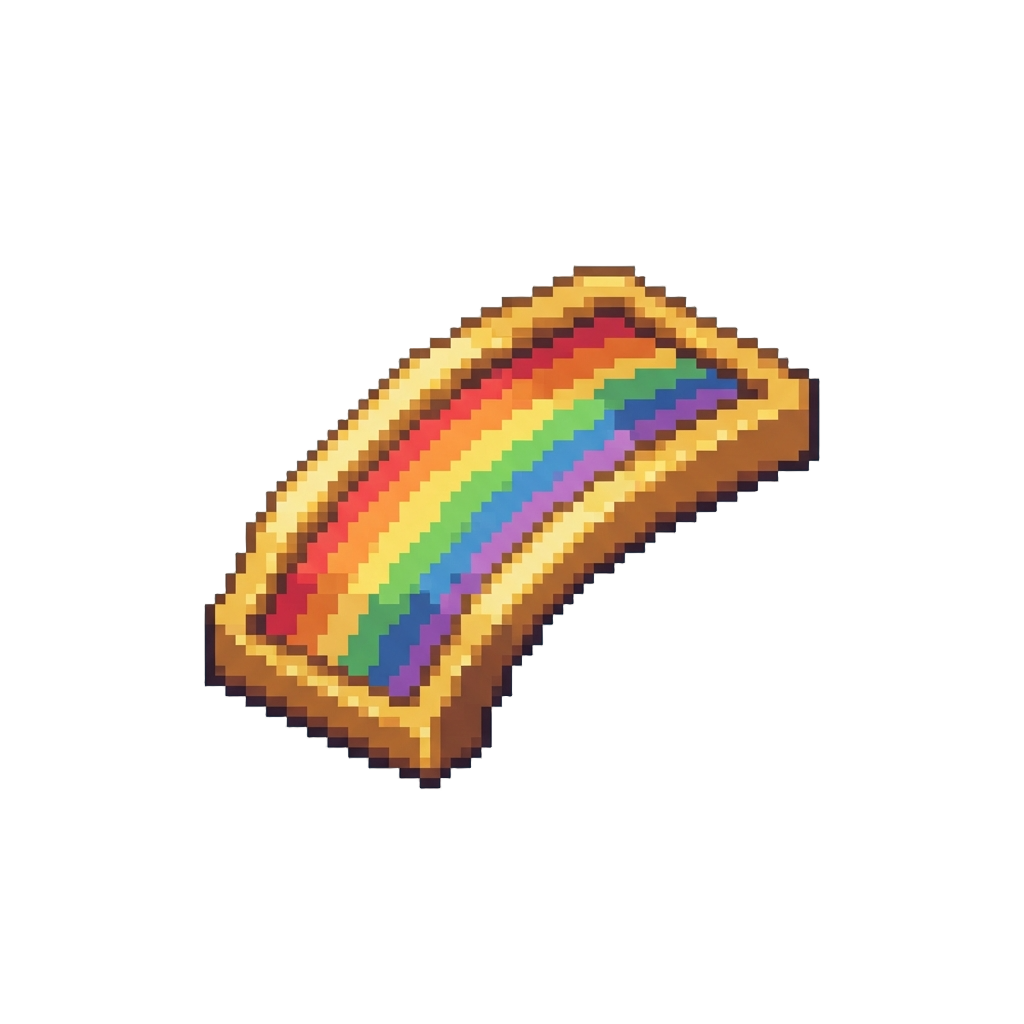 A Gleaming Golden-edged Rainbow Span