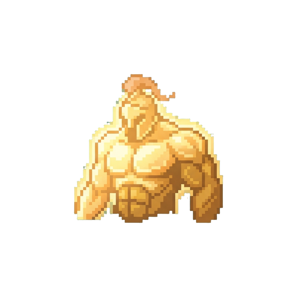 A Muscular Champion Glow