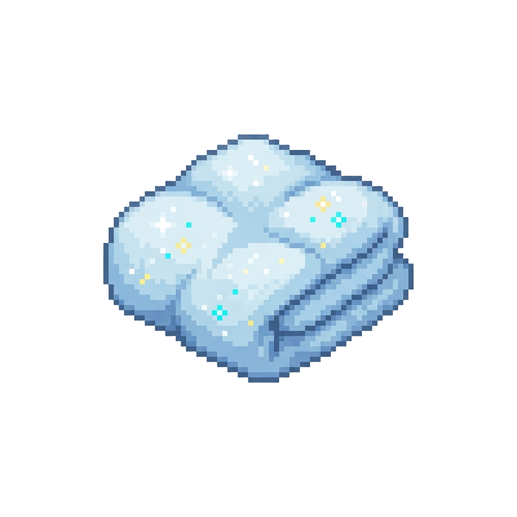 A Fluffy Sparkly Cloud Blanket