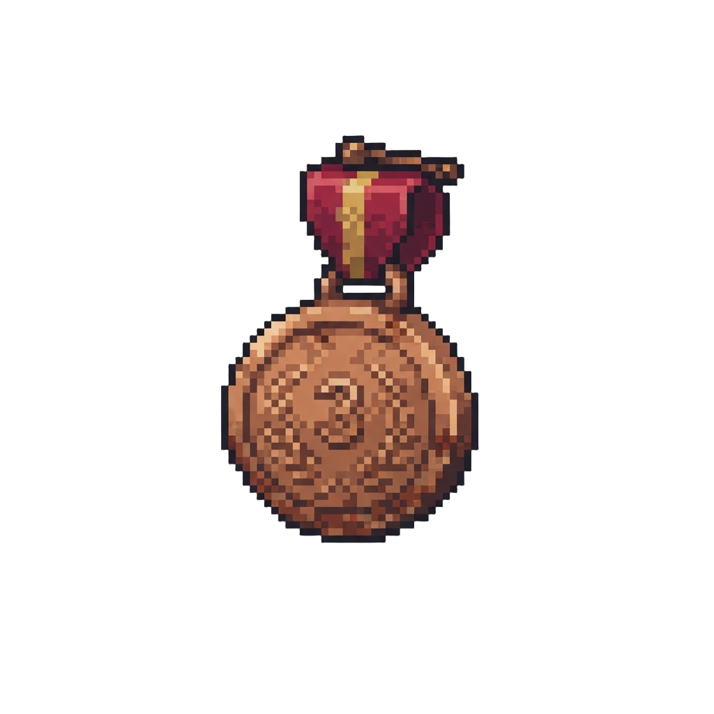 A Rusty Bronze Participation Medal