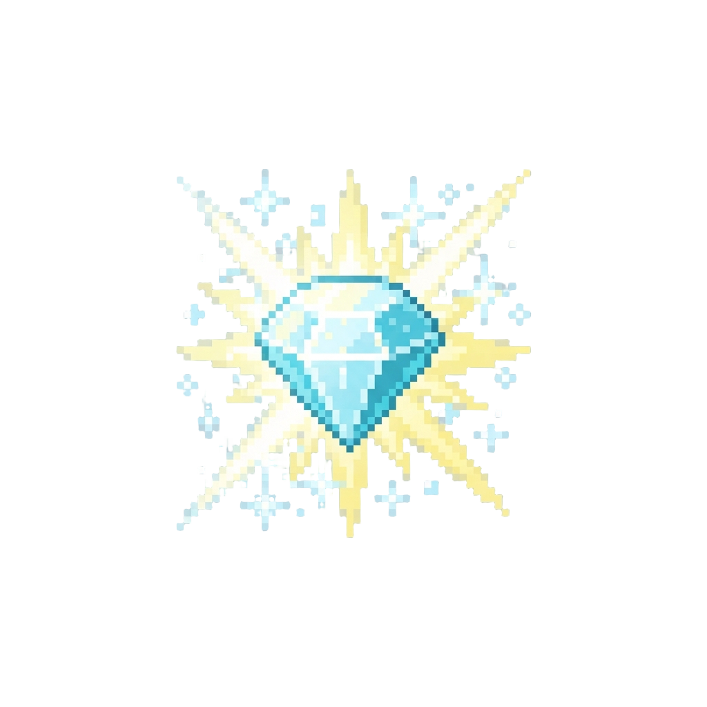A Sparkling Diamond Star Explosion