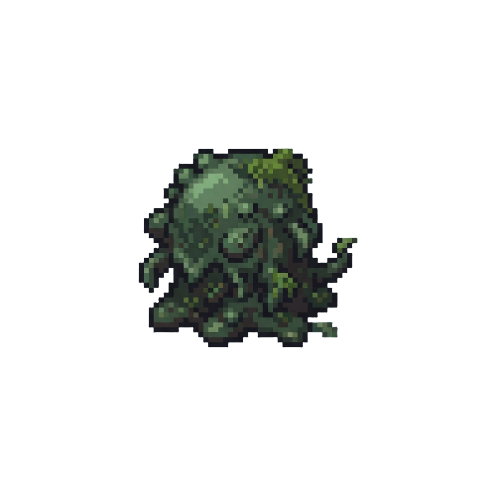 A Dark Murky Algae Monster