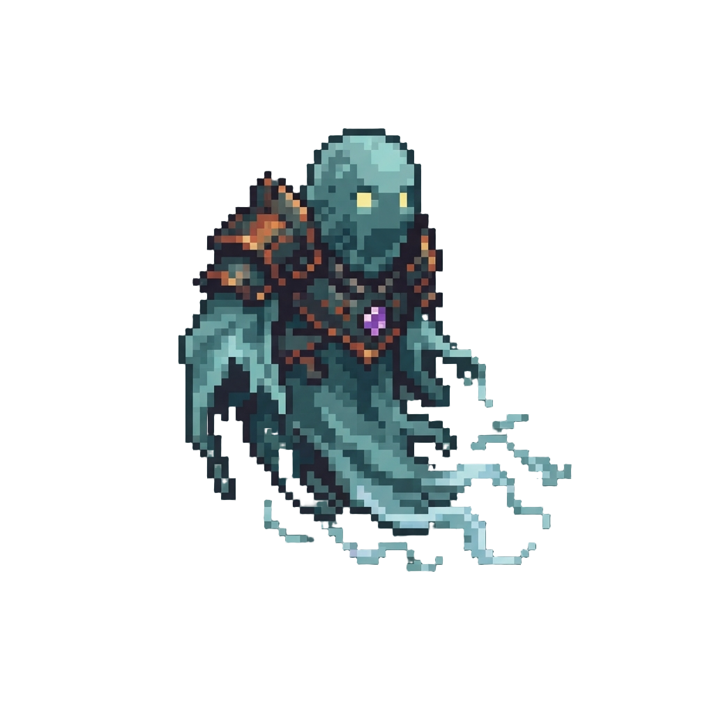A Floating Ancient Cursed Spirit