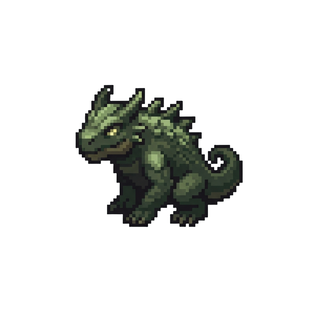 A Shadowy Reptile Swamp Beast