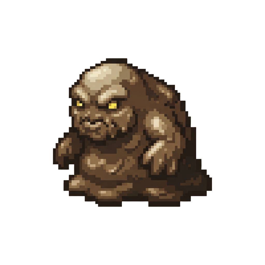 A Giant Slimy Mud Beast
