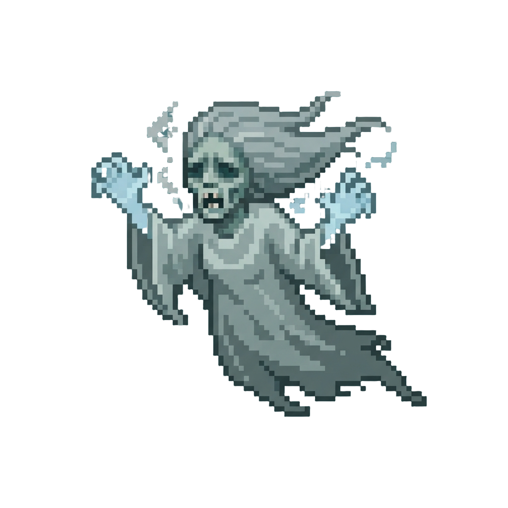A Wailing Banshee Spirit
