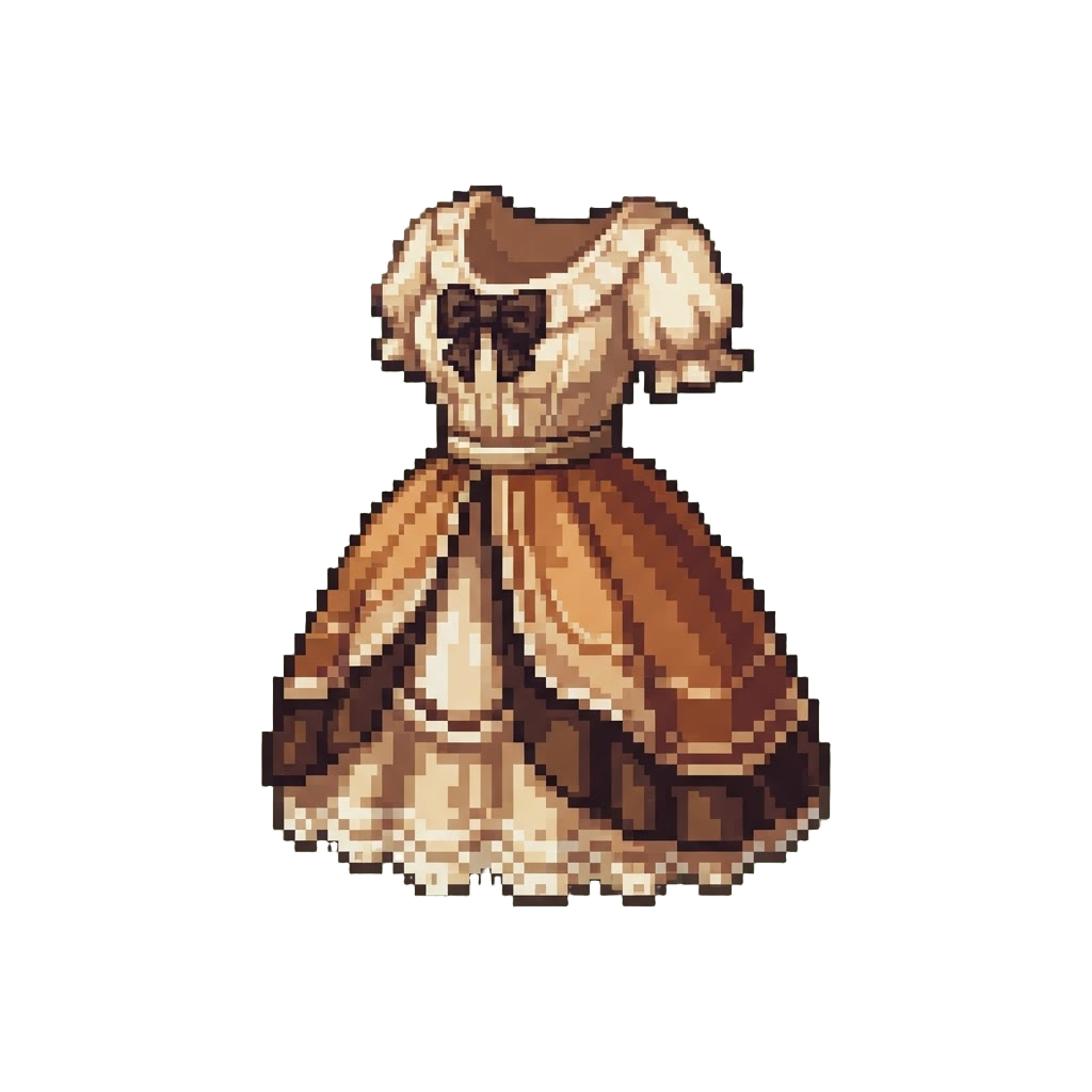 A Pralines and Cream Dress