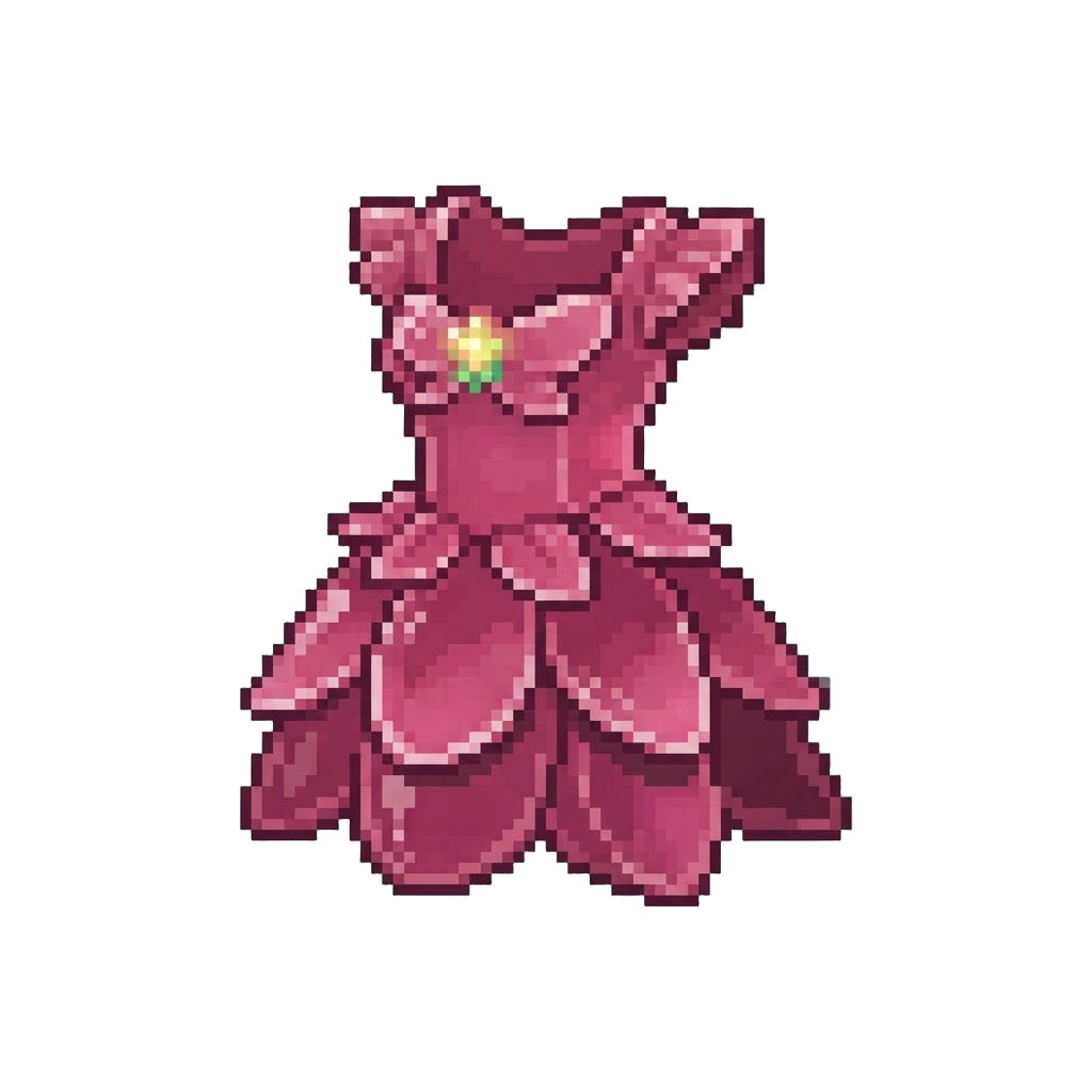 A Gummy Flower Fairy Dress
