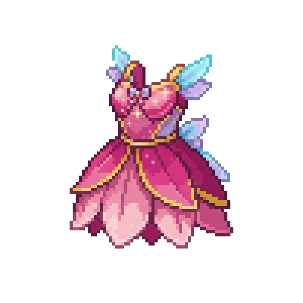 A Sugary Fairy Petal Dress
