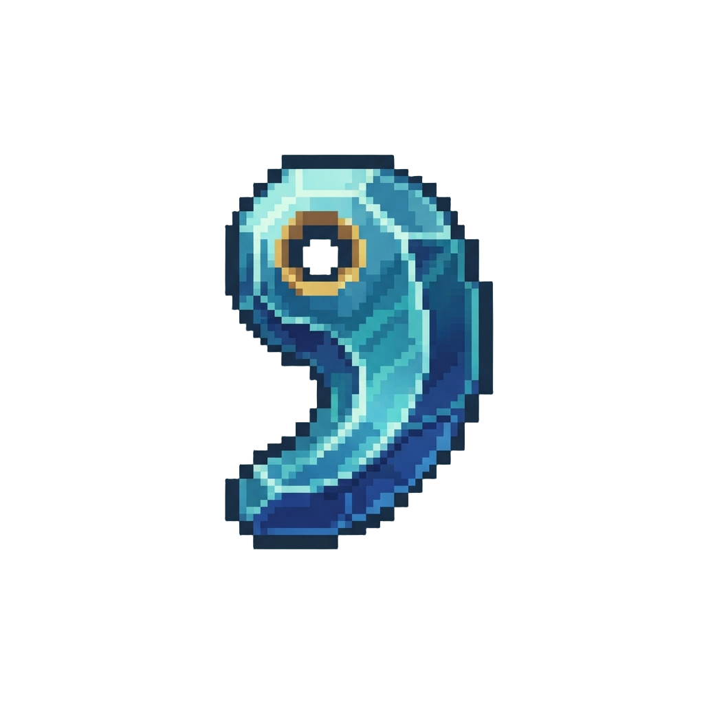A Sacred Crystalline Magatama Jewel
