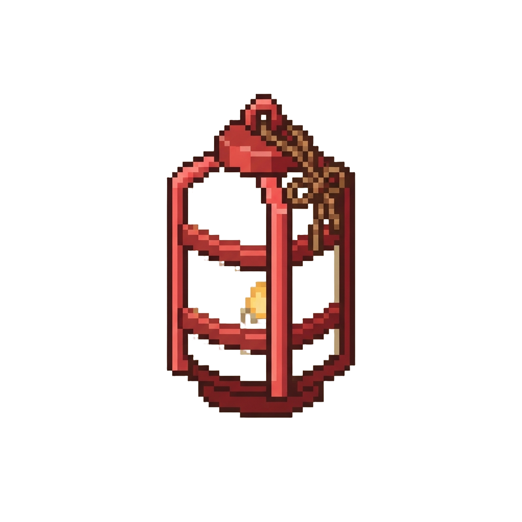 A Silk-bound Paper Lantern