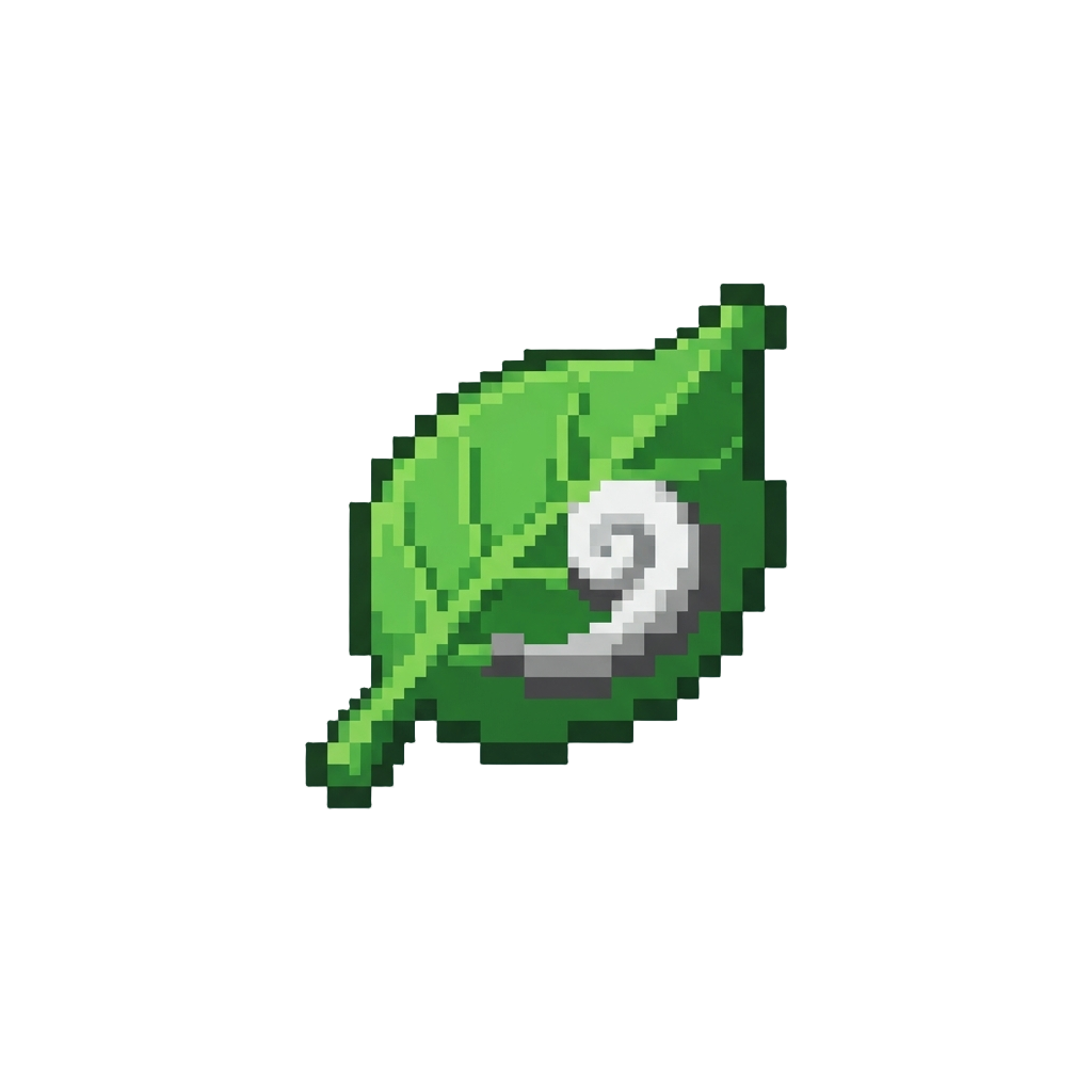 A Puff-of-smoke Tanuki Leaf