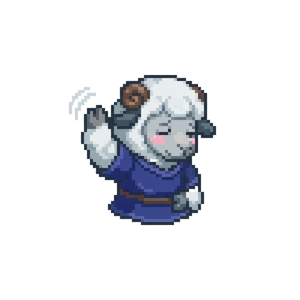 A Sheepish Wave to the Judging Panel