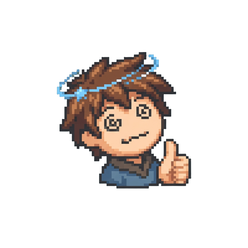 A Dizzy Head-shake and Sudden Happy Thumbs-up