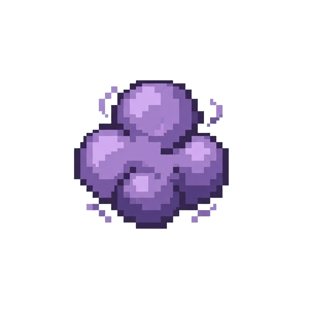 A Tiny Harmless Puff of Purple Smoke