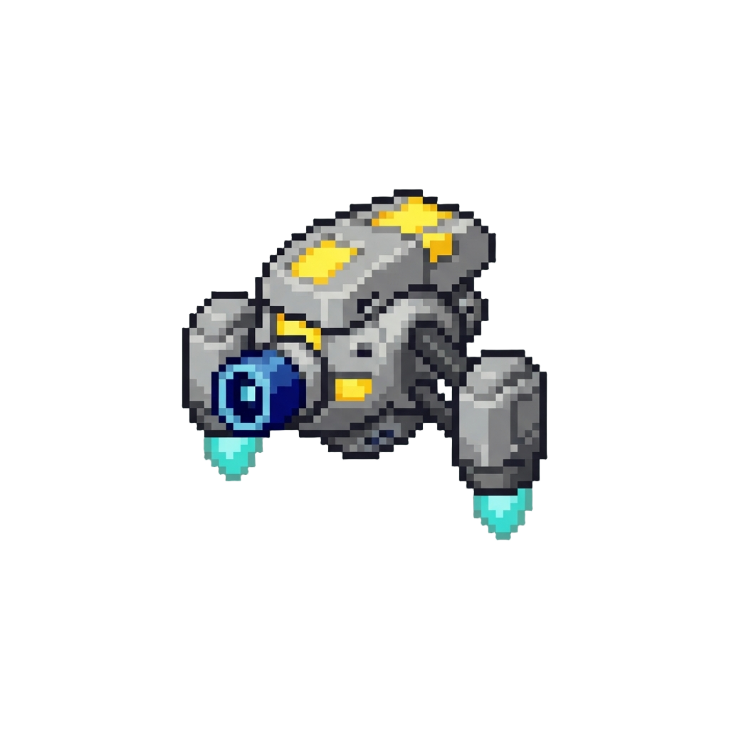 A Floating Laser Drone