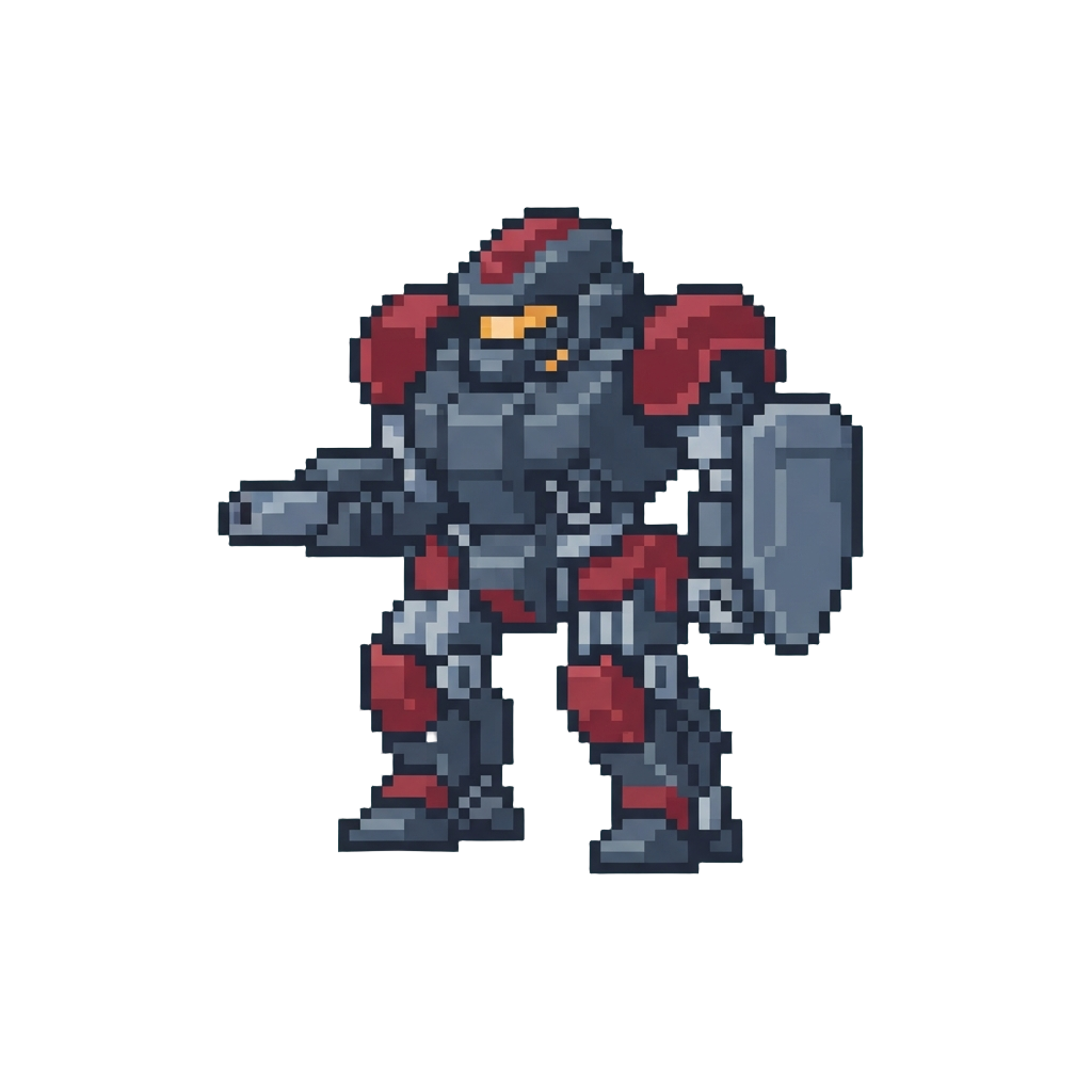 A Miniature Mech Warrior