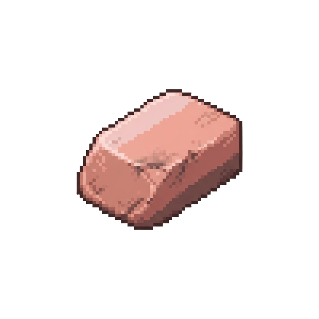 A Worn-down Plain Eraser Corner