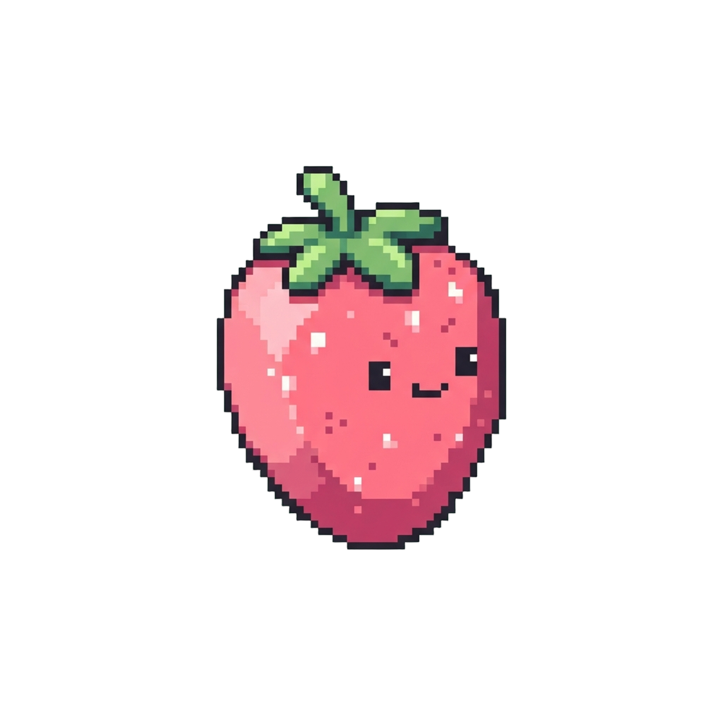 A Sweet Strawberry Eraser Plush