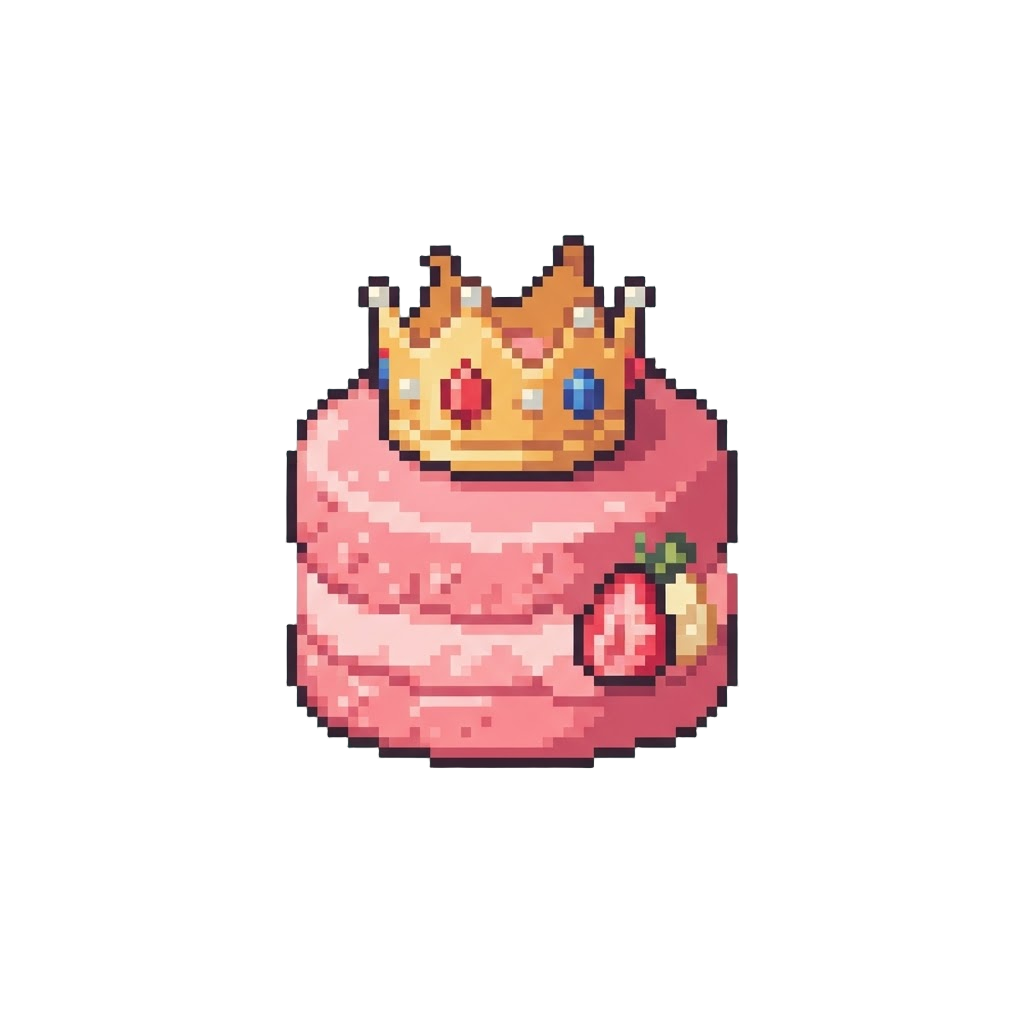 A Royal Crown Strawberry Shortcake Eraser Plush