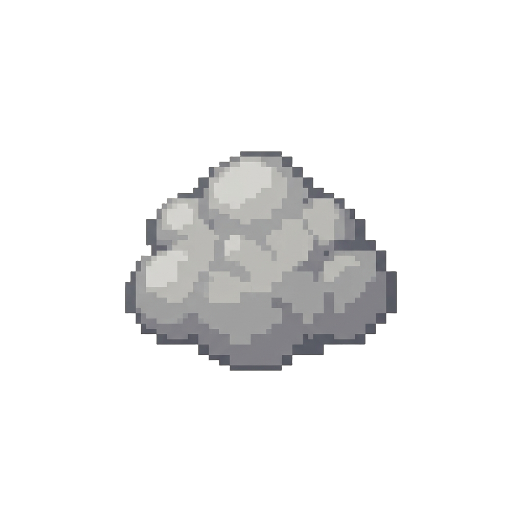 A Cloud of Harmless Grey Dust