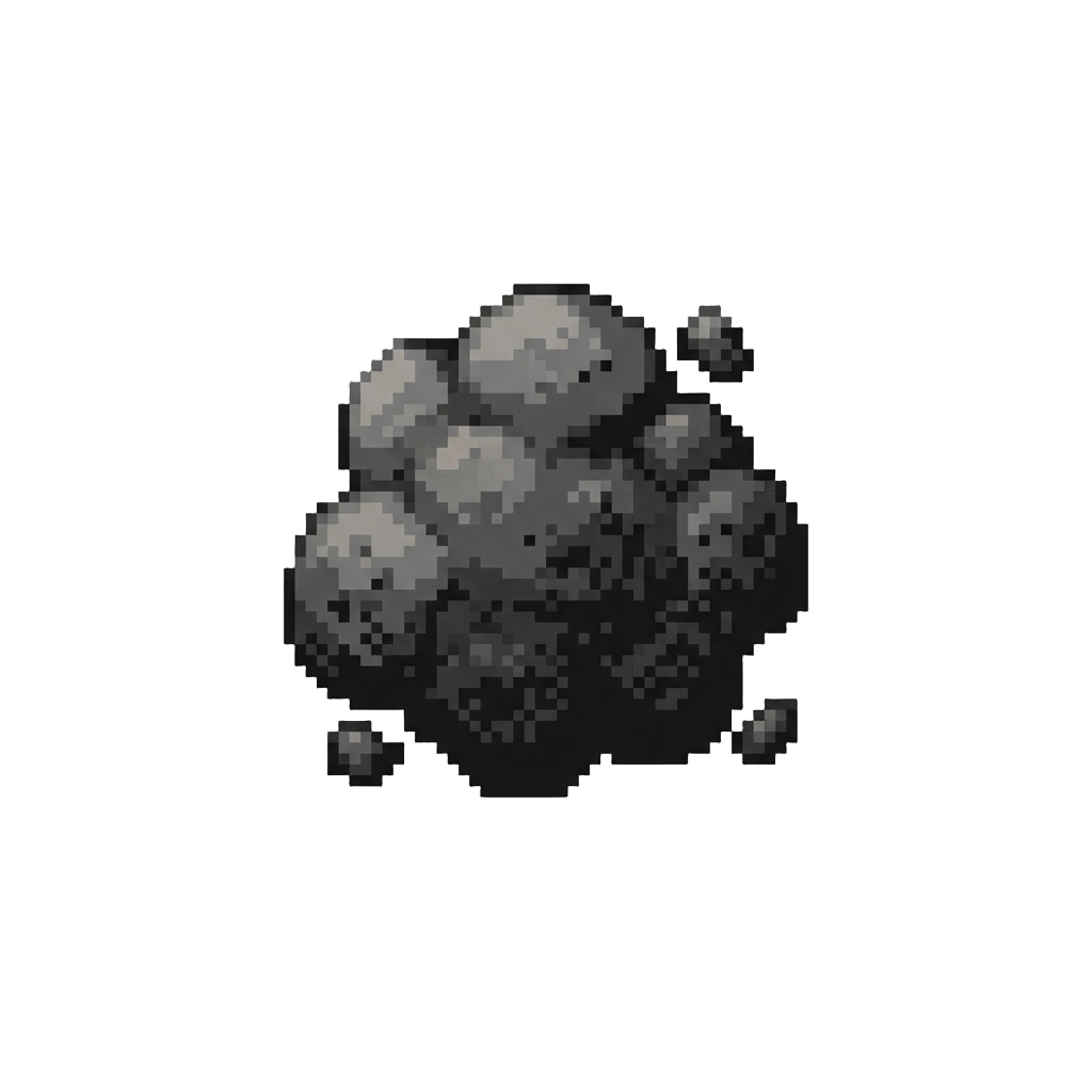 A Cloud of Thick Black Soot