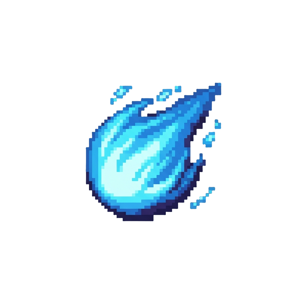 A Brilliant Blue Plasma Blast