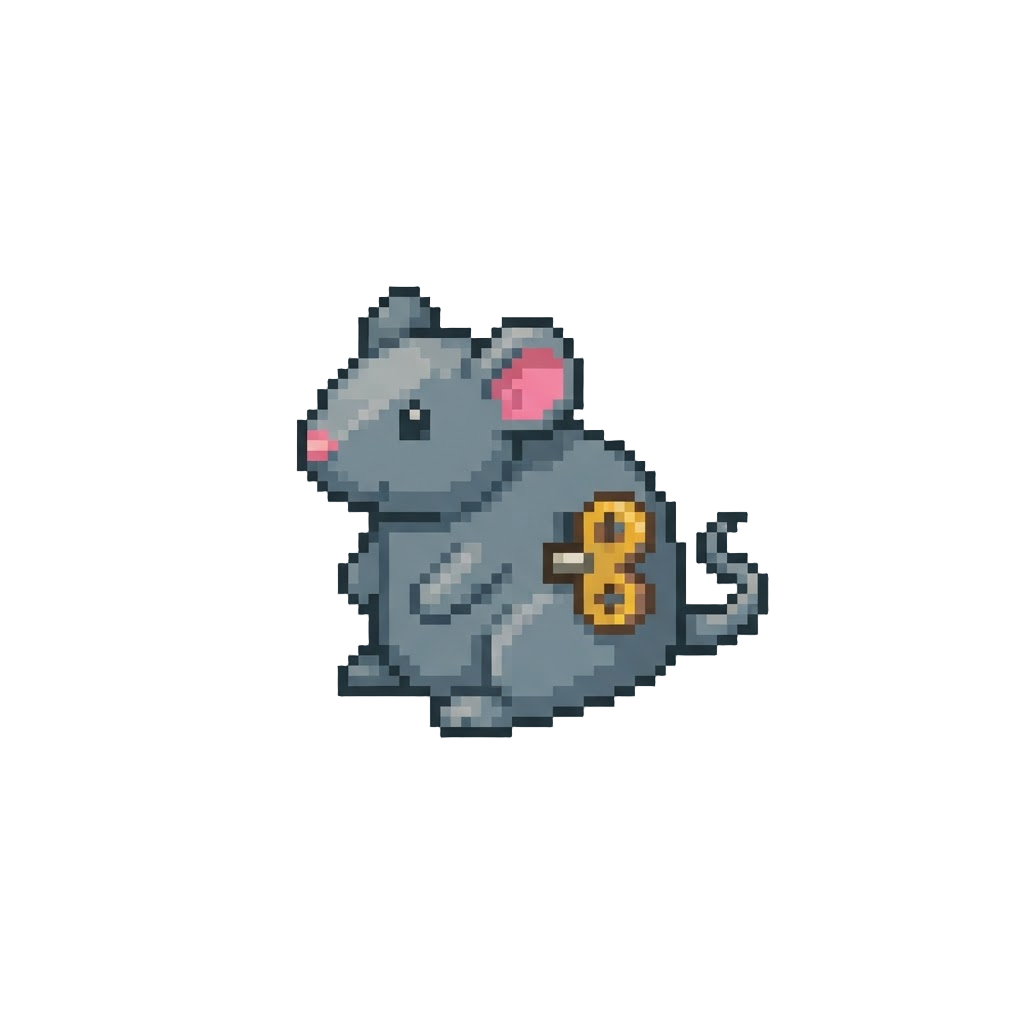 A Little Wind-up Mouse Toy