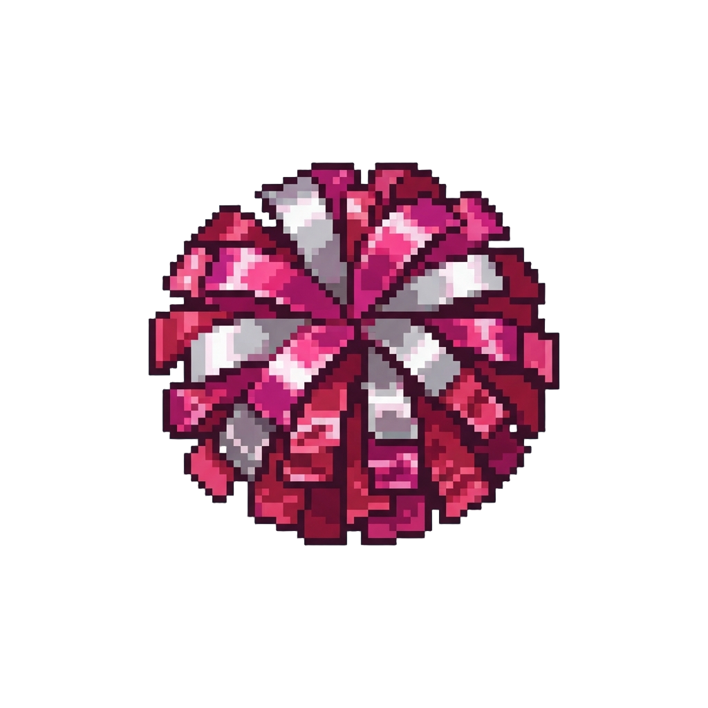 A Tiny Shiny Foil Pom-pom