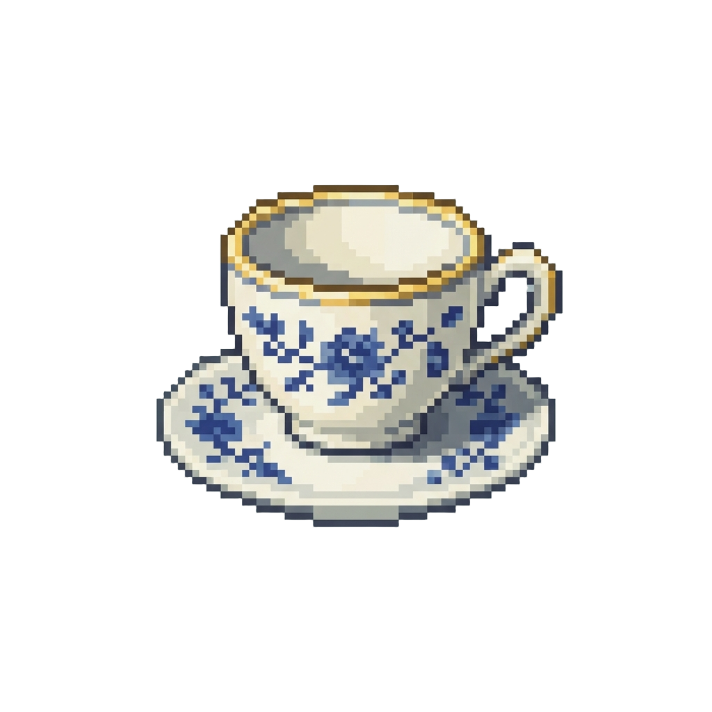 A Tiny Ceramic Tea Cup