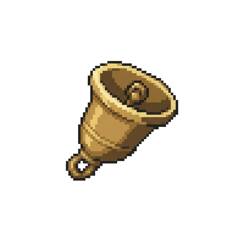 A Tiny Inverted Brass Bell