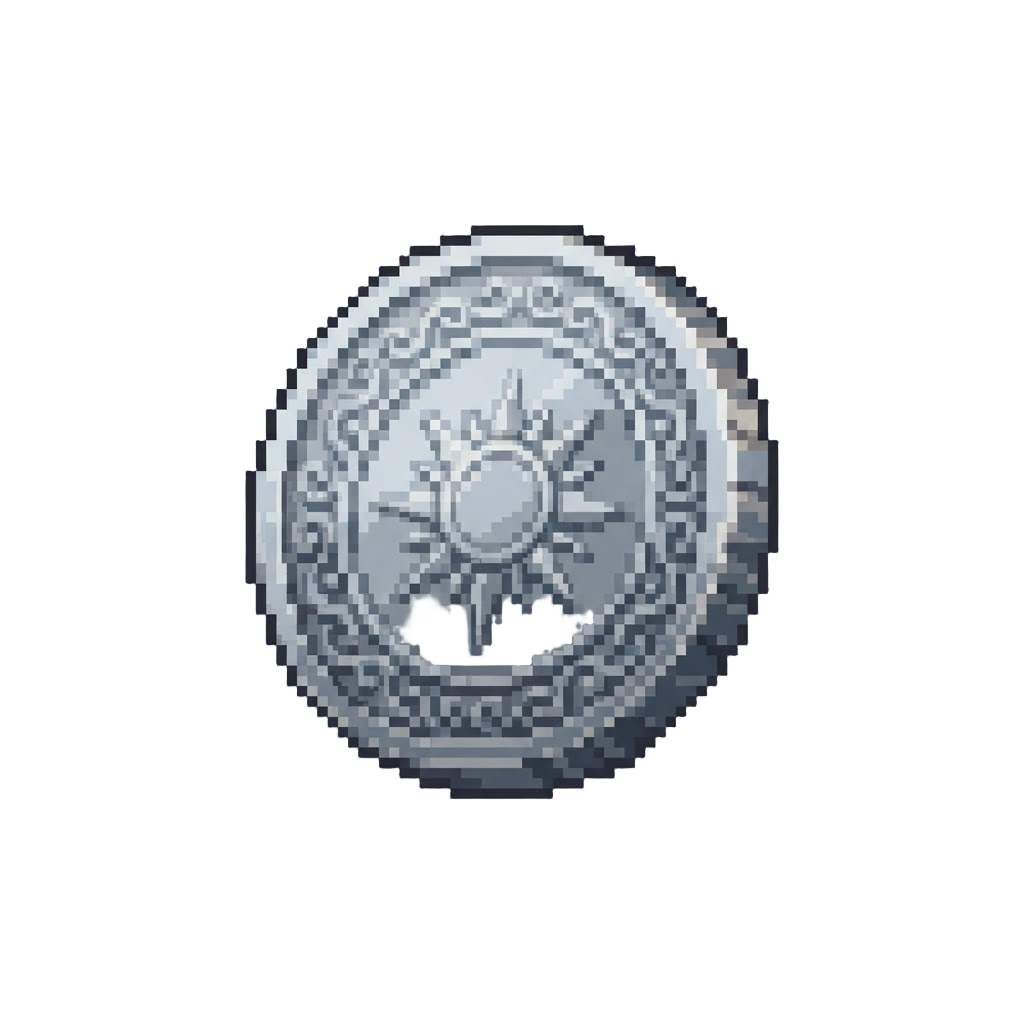 A Silver Secret Coin