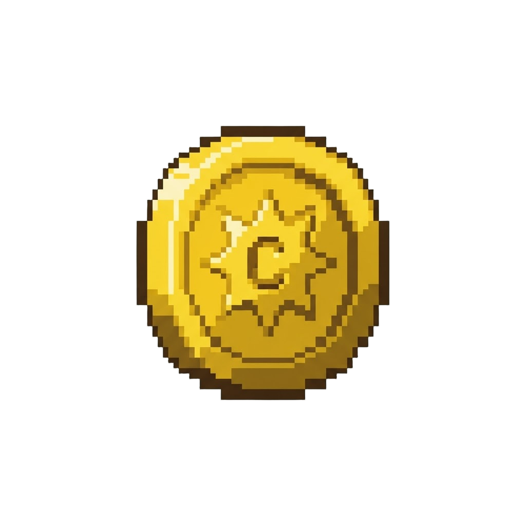 A Shiny Golden Coin