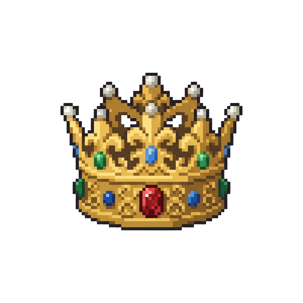 A Jewel-encrusted Royal Crown