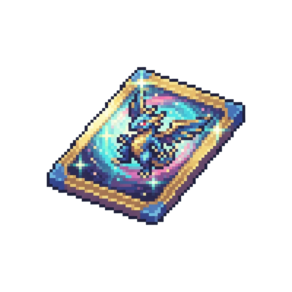 A Sparkling Holographic Trading Card of @image1