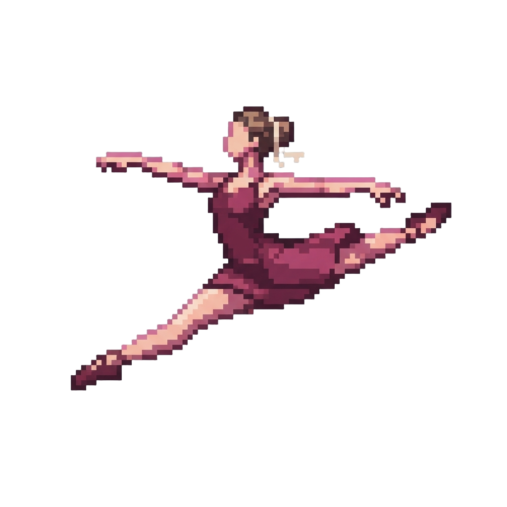A Soaring Leaps-across-the-floor Grand Jete