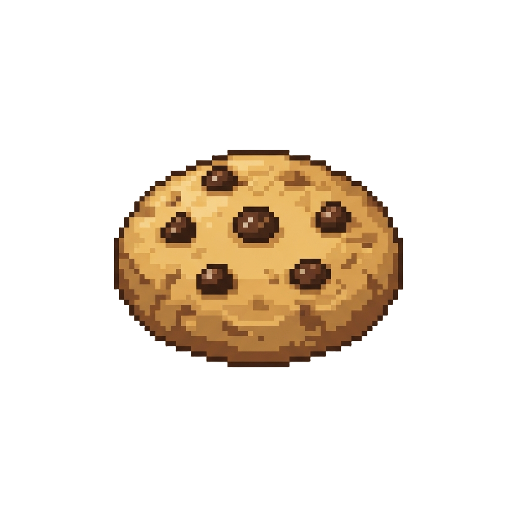 A Golden Chocolate Chip Cookie
